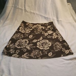 Old Navy Fit and Flare Floral Skirt